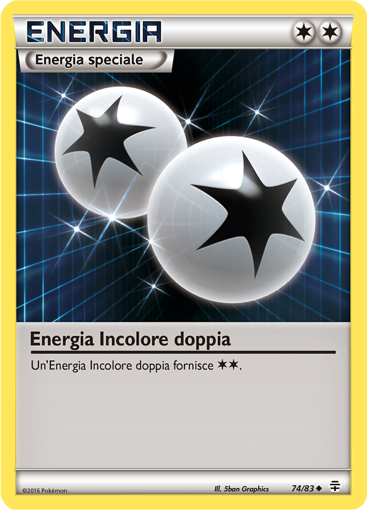 Double Colorless Energy #74