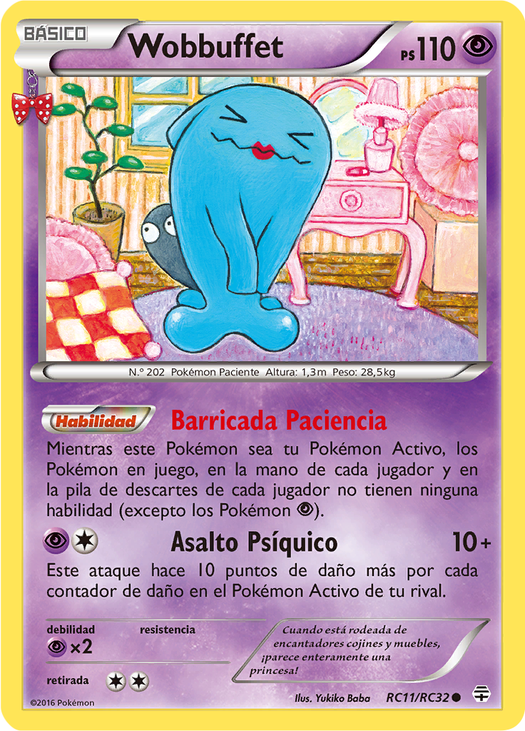 Wobbuffet #RC11 — Generaciones