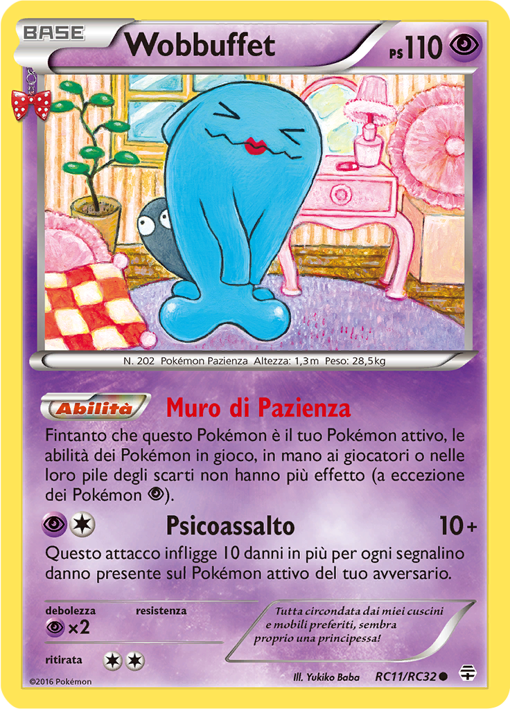 Wobbuffet #RC11 — Generazioni