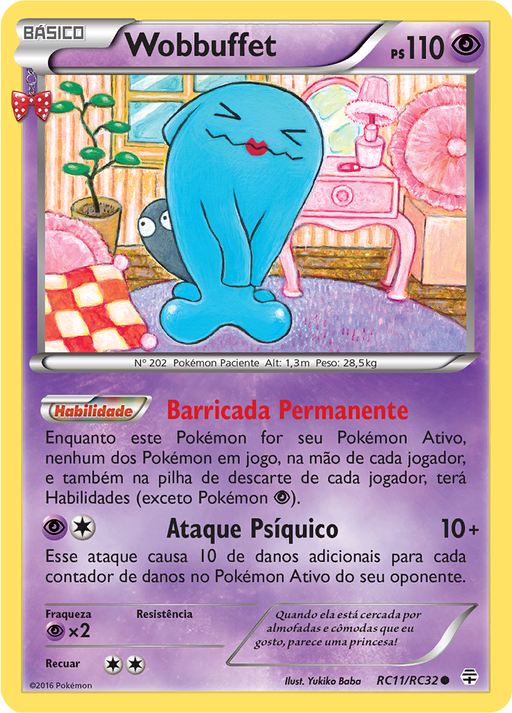 Wobbuffet #RC11 — Gerações