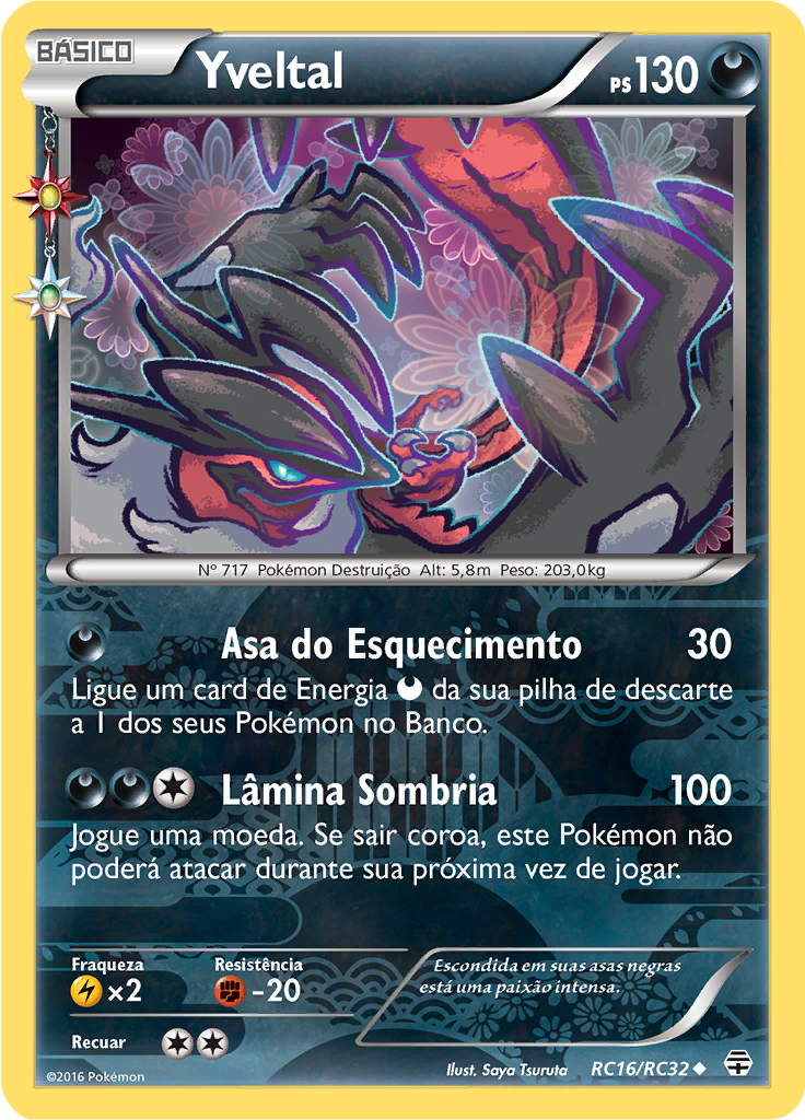 Yveltal #RC16 — Gerações
