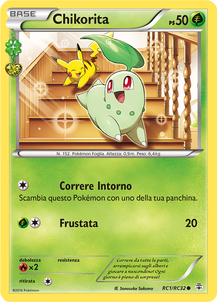 Chikorita #RC1 — Generazioni