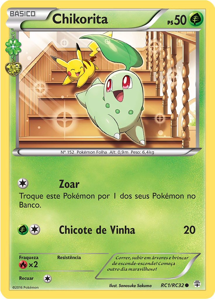 Chikorita #RC1 — Gerações