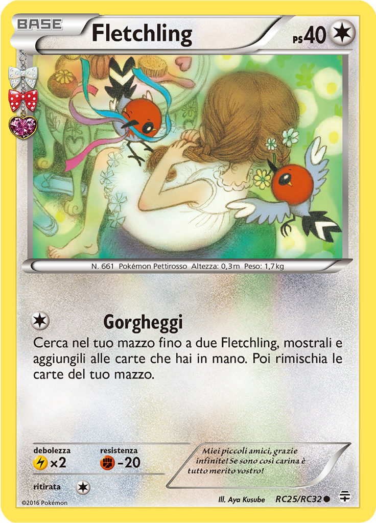 Fletchling #RC25 — Generazioni