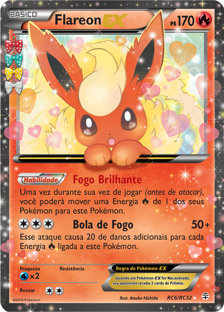 Flareon EX #RC6 — Gerações