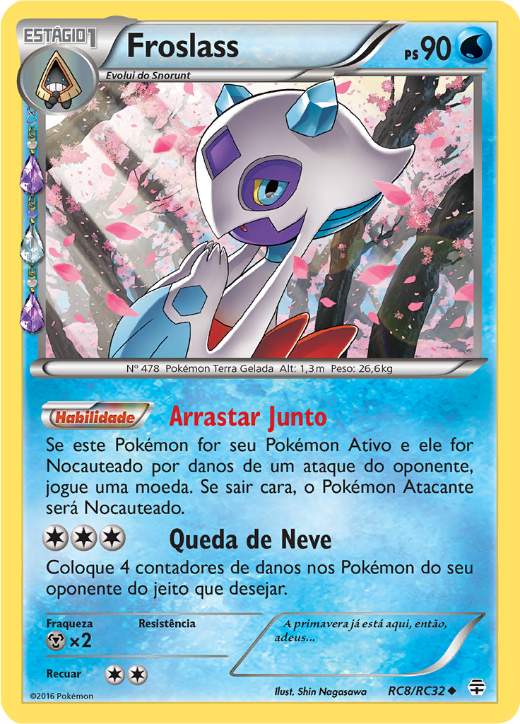 Froslass #RC8 — Gerações