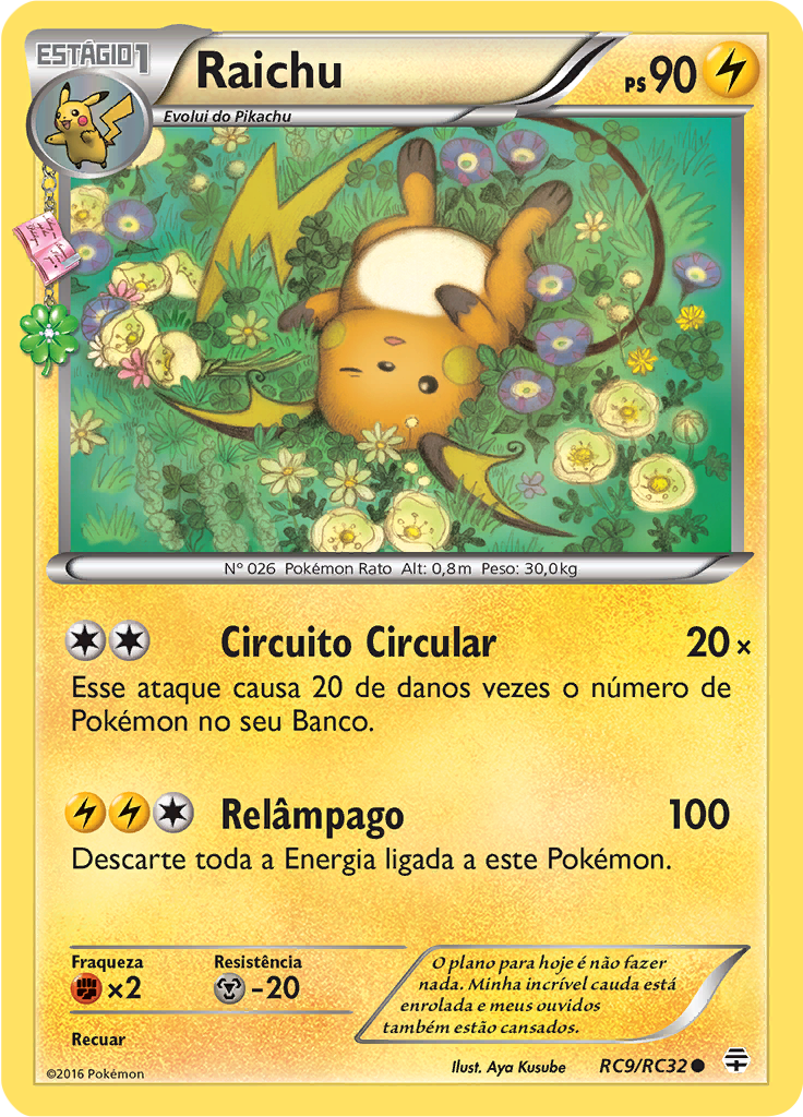 Raichu #RC9 — Gerações