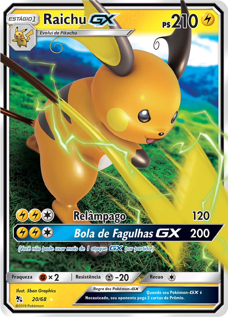 Raichu GX #20