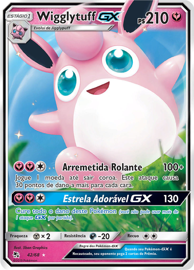 Wigglytuff GX #42 — Destinos Ocultos