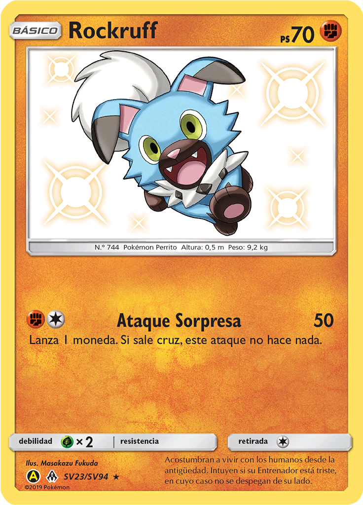 Rockruff #SV23