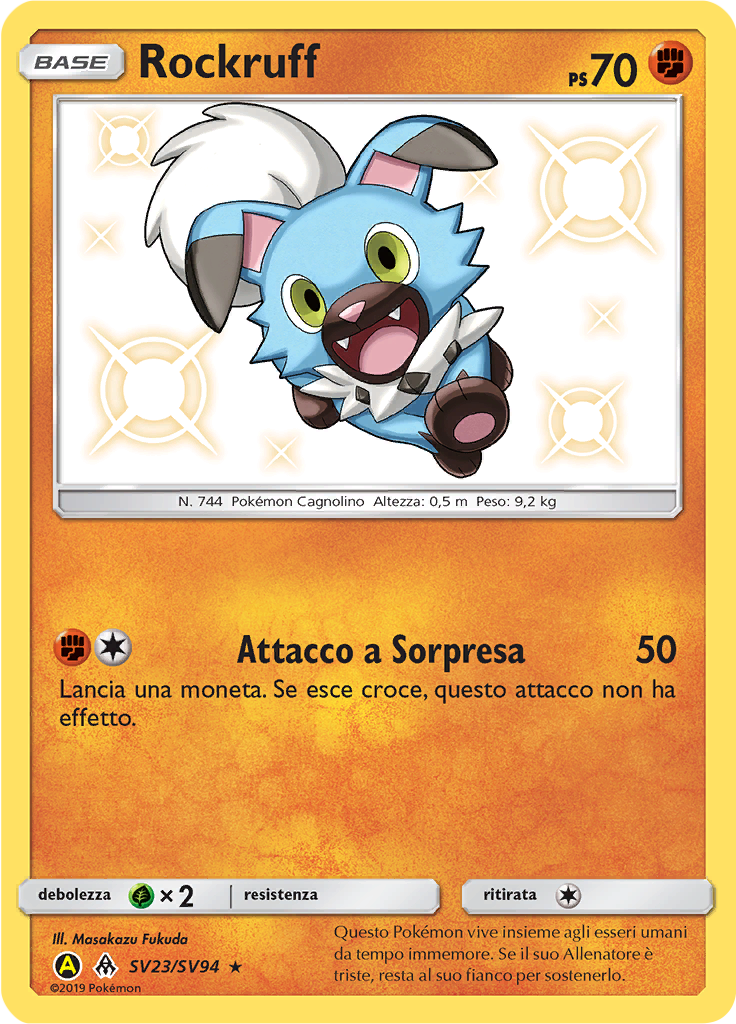 Rockruff #SV23