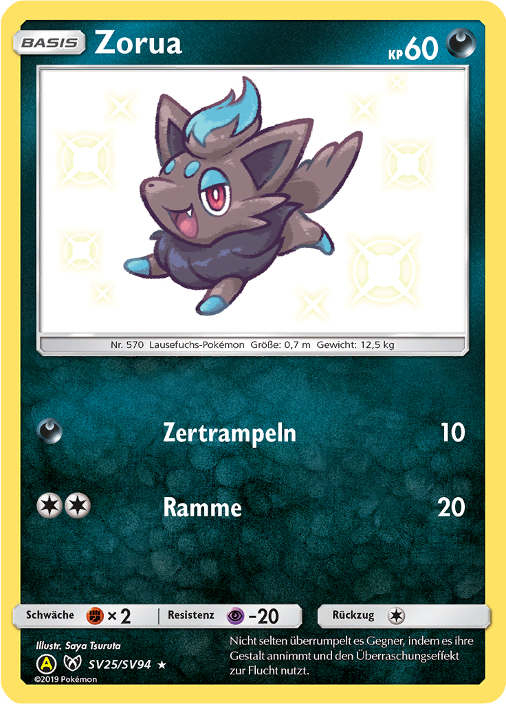 Zorua #SV25