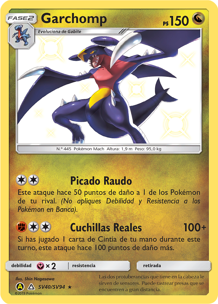 Garchomp #SV40 — Destinos Ocultos
