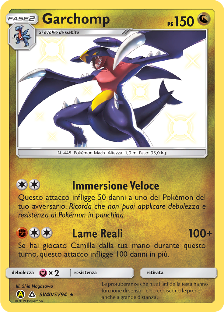Garchomp #SV40 — Destino Sfuggente