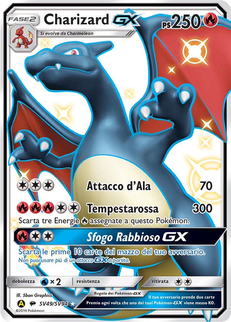 Charizard GX #SV49