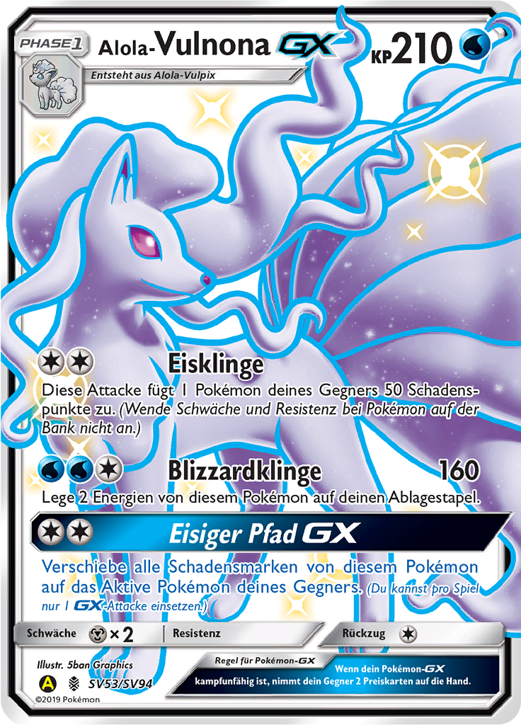 Alola Vulnona GX #SV53