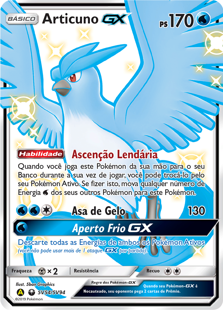 Articuno GX #SV54