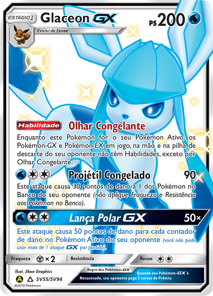 Glaceon GX #SV55