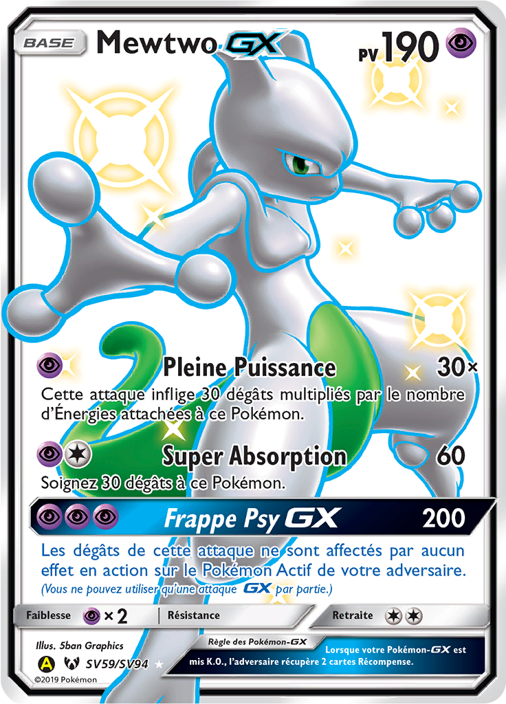 Mewtwo GX #SV59