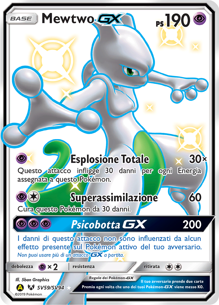 Mewtwo GX #SV59