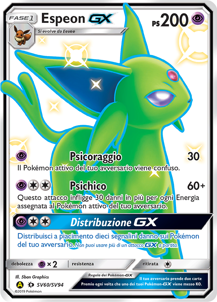 Espeon GX #SV60