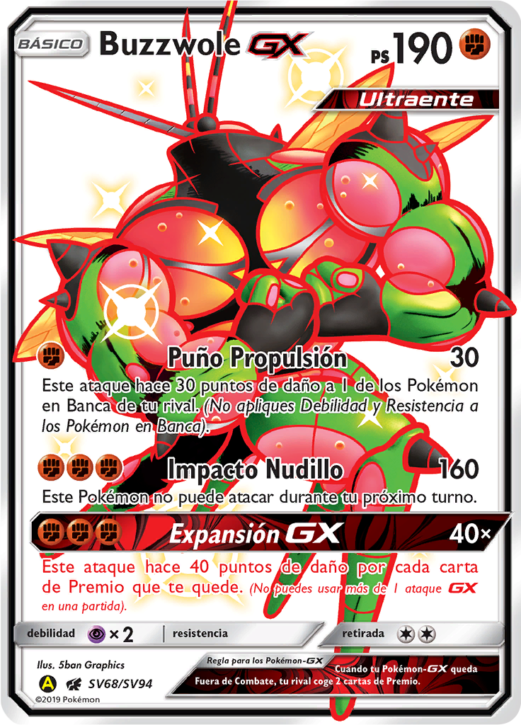 Buzzwole GX #SV68