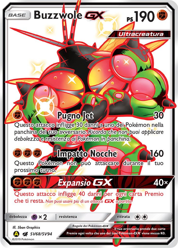 Buzzwole GX #SV68