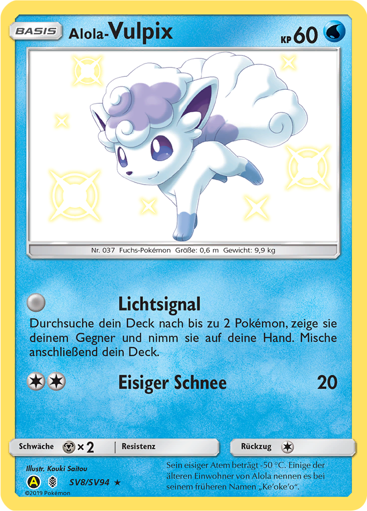 Alola Vulpix #SV8
