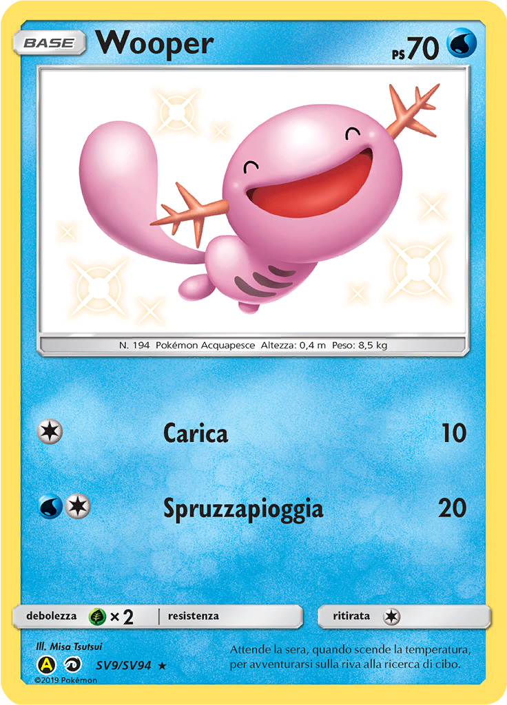 Wooper #SV9 — Destino Sfuggente