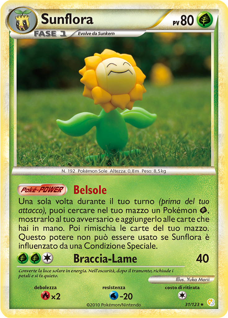 Sunflora #31 — HeartGold SoulSilver