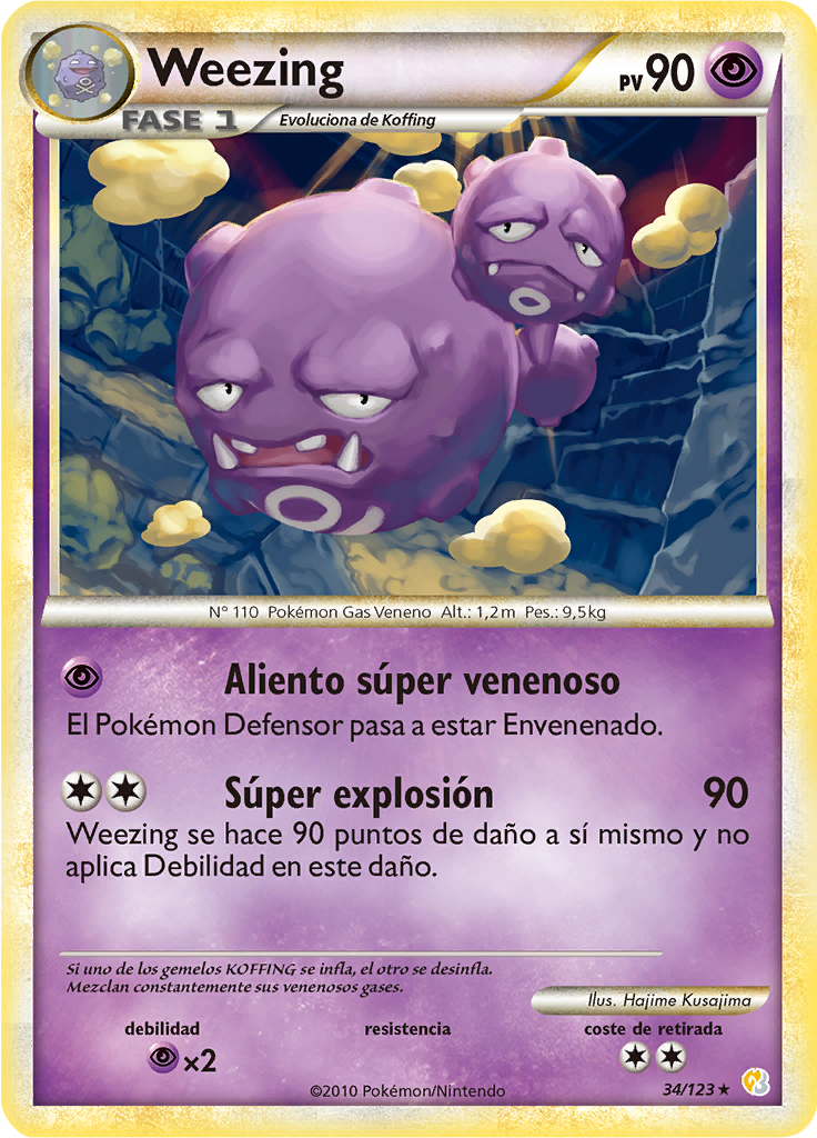 Weezing #34