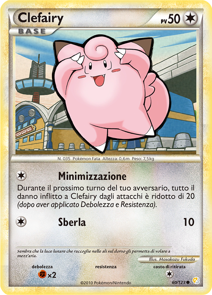 Clefairy #60 — HeartGold SoulSilver