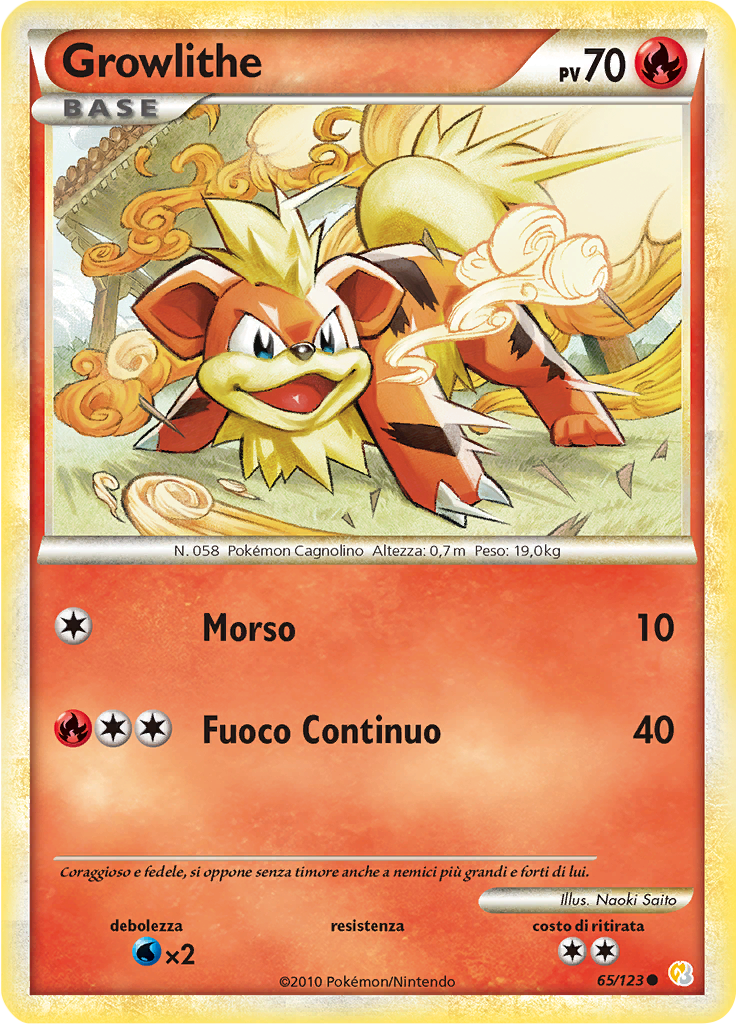 Growlithe #65