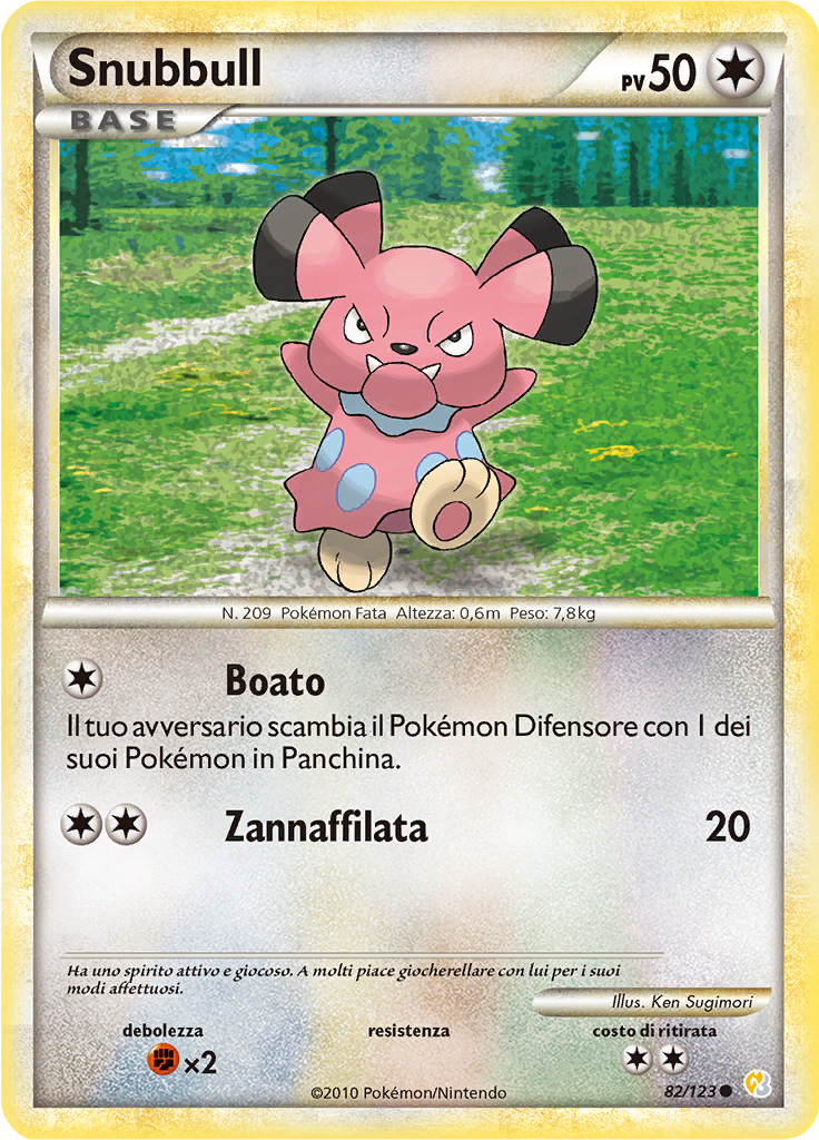 Snubbull #82 — HeartGold SoulSilver