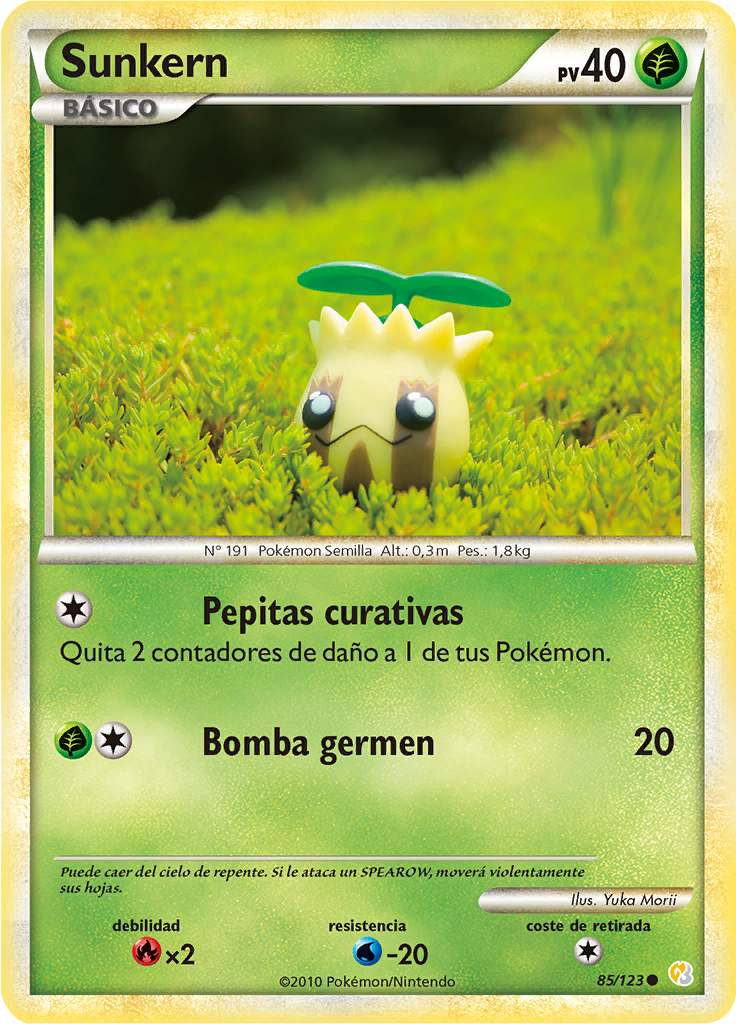 Sunkern #85 — HeartGold SoulSilver
