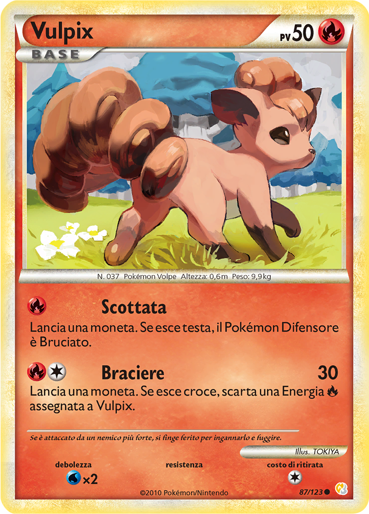 Vulpix #87 — HeartGold SoulSilver