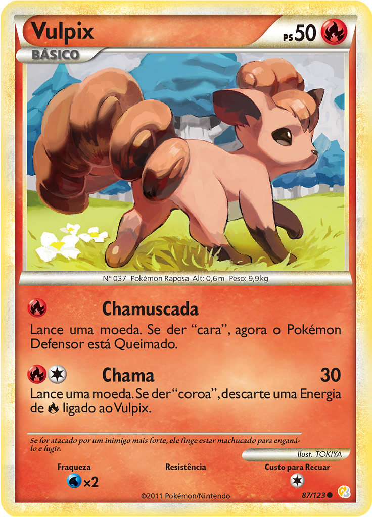 Vulpix #87 — HeartGold SoulSilver