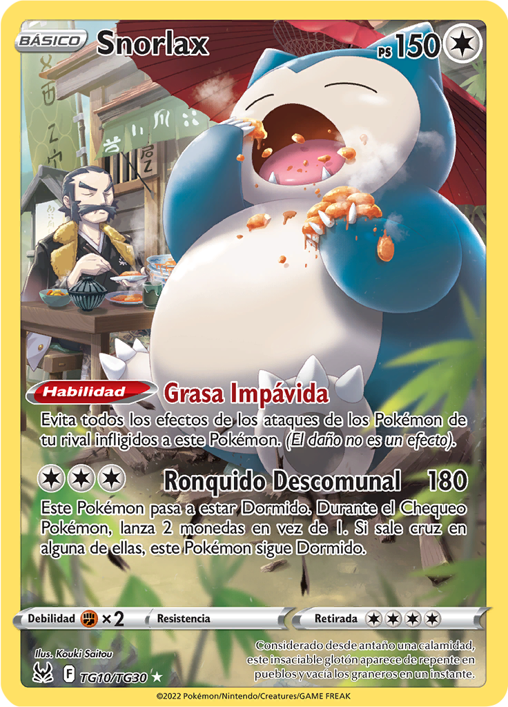 Snorlax #TG10