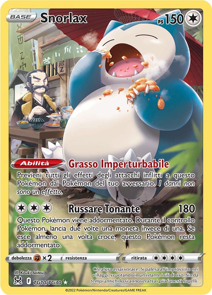 Snorlax #TG10