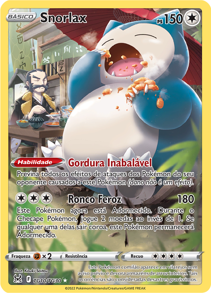 Snorlax #TG10