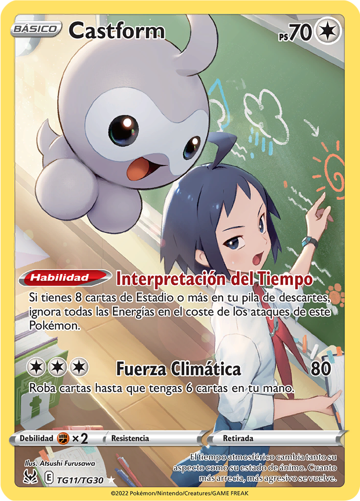 Castform #TG11 — Origen Perdido