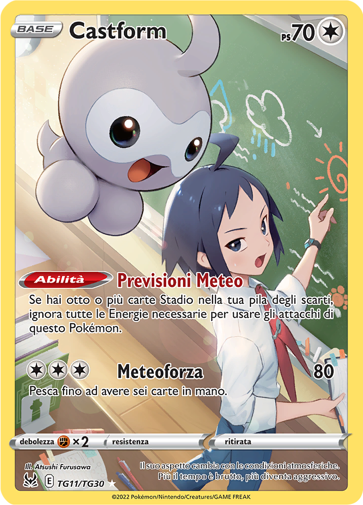 Castform #TG11