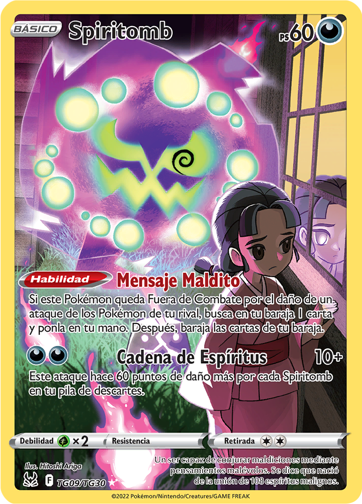 Spiritomb #TG09 — Origen Perdido