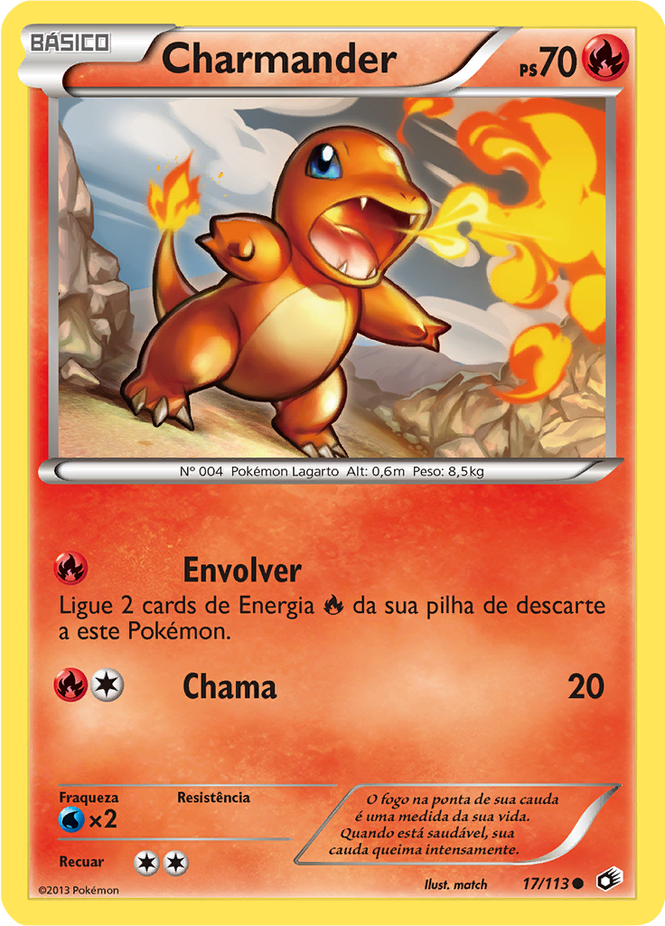 Charmander #17 — Tesouros Lendários