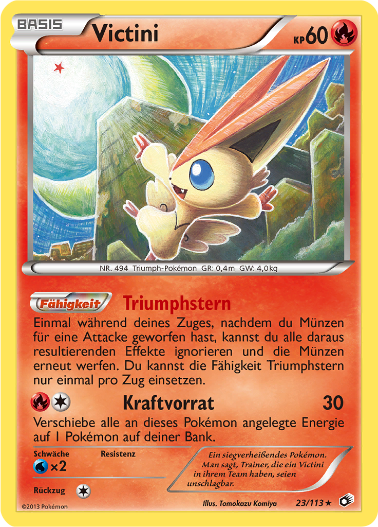 Victini #23 — Legendary Treasures
