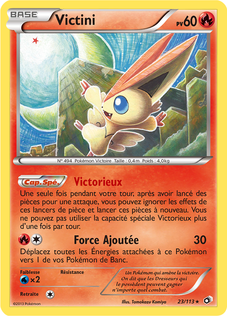 Victini #23 — Legendary Treasures