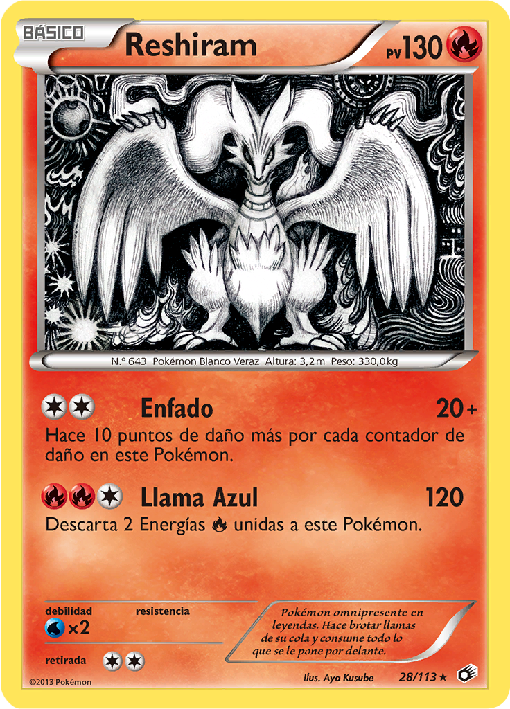 Reshiram #28