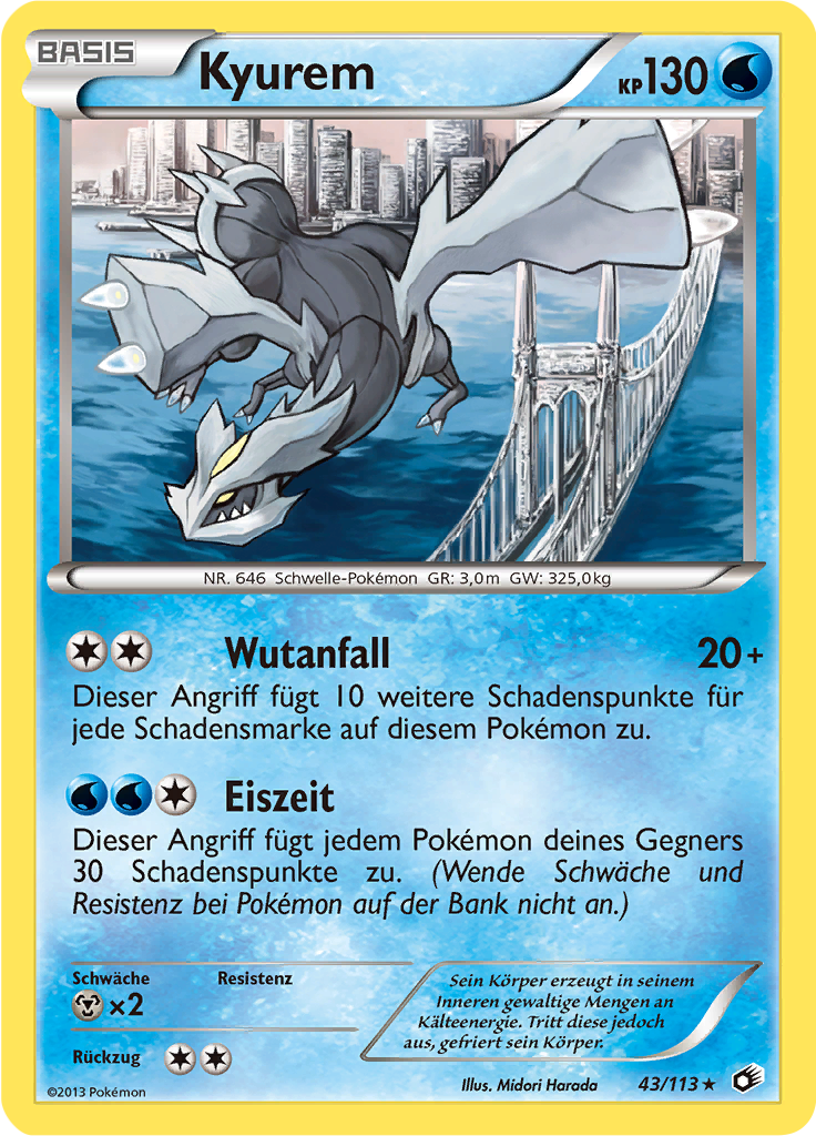 Kyurem #43 — Legendary Treasures