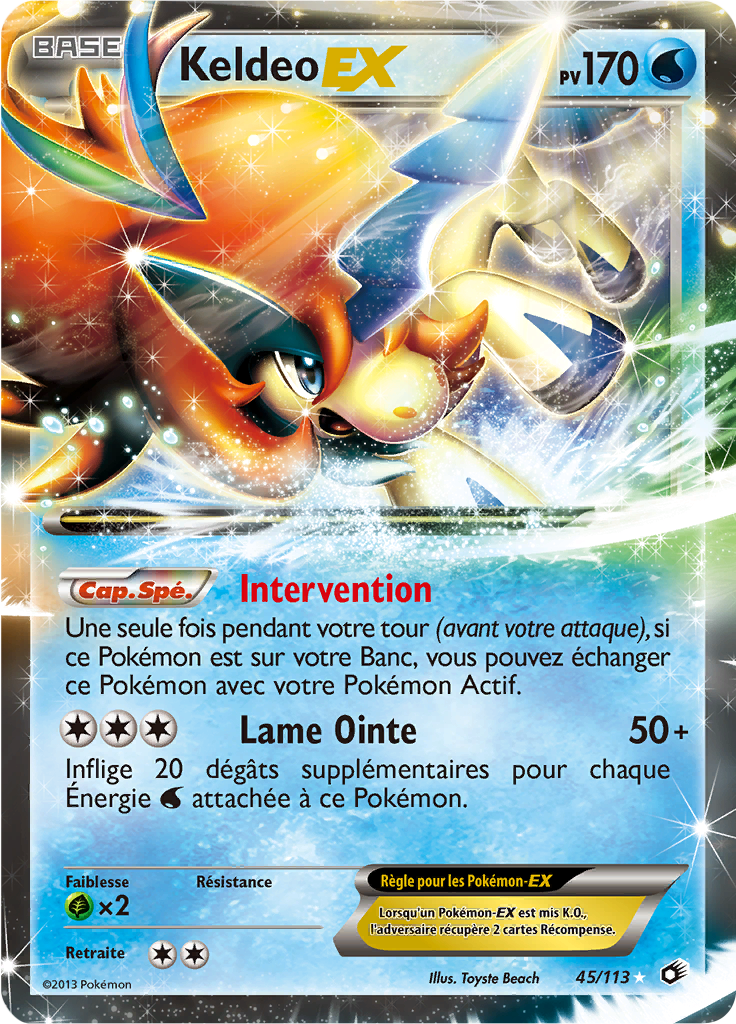 Keldeo EX #45