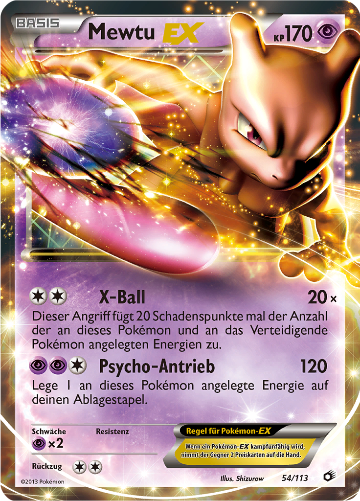 Mewtwo EX #54